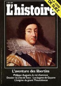 L'Histoire, n38 : Philippe Auguste par  L'Histoire