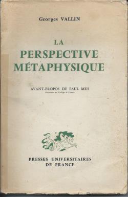 La Perspective mtaphysique par Georges Vallin