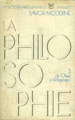 La Philosophie (3) d'Objet  Wittgenstein par Andr Noiray