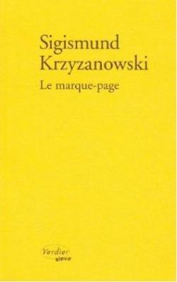 Le marque-page par Sigismund Krzyzanowski