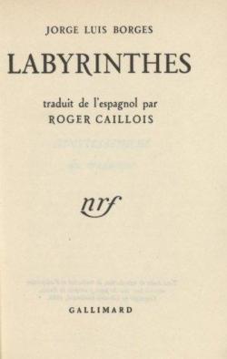 Labyrinthes par Jorge Luis Borges