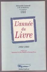 L'anne du livre, 1992-1993 par Alexandre Lazareff