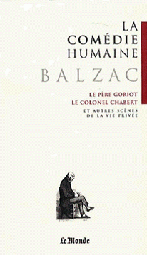 Le Pre Goriot par Honor de Balzac