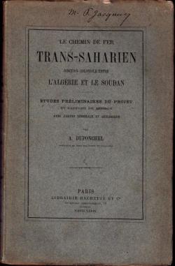 Le chemin de fer trans-saharien par Adolphe Duponchel