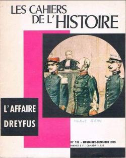 Les Cahiers de l'Histoire [n 100, novembre/dcembre 1973] L'Affaire Dreyfus par Ren Escaich