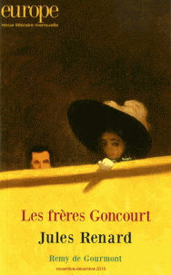 Europe, n1039-1040 : Les Freres Goncourt / Jules Renard par Revue Europe