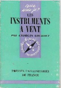 Les instruments  vent par Georges Gourdet