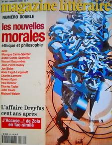 Le Magazine Littraire, n361 : Les nouvelles morales par  Le magazine littraire