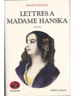 Lettres  Madame Hanska, tome 2 : 1845-1850 par Honor de Balzac