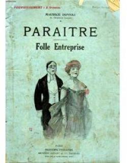 Folle entreprise, comdie en 1 acte. Paris, Vaudeville, 26 fvrier 1894 par Maurice Donnay