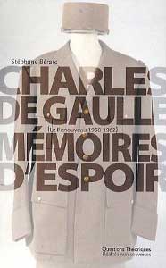 Mmoires d'espoir, tome 1 : Le renouveau (1958-1962) par Charles de Gaulle