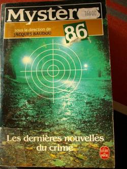 Les dernires nouveles du crimes : Mystres 86 par Jacques Baudou
