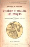 Mystres et oracles hellniques par Thassilo de Scheffer