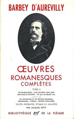 Oeuvres romanesques compltes, tome 2 par Jules Barbey d'Aurevilly