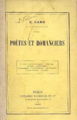 Potes et romanciers par Elme-Marie Caro