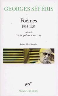 Pomes 1933-1955 - Trois pomes secrets par Georges Sfris