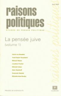 Raisons politiques n8 tome 2 novembre 2002 : la  pensee juive par  Revue Raisons Politiques