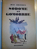 Sodome et Gomorrhe par Jean Giraudoux