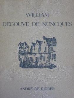 William Degouve de Nuncques, par Andr de Ridder par Andr de Ridder
