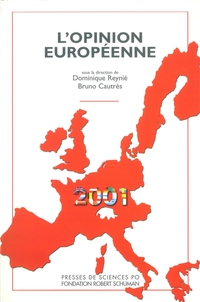 L'opinion europenne 2001 par Bruno Cautrs