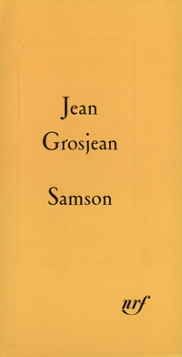 Samson par Jean Grosjean