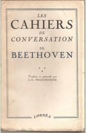 Cahiers de conversation de Beethoven par Ludwig van Beethoven