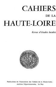 Cahiers de la Haute-Loire par Association des Cahiers de la Haute-Loire