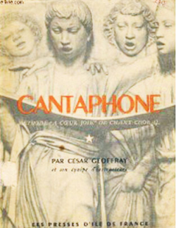 Cantaphone - Mthode ' cur joie' de chant choral Vol. 1 par Csar Geoffray