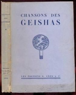 Chansons des Geishas par mile Steinilber-Oberlin