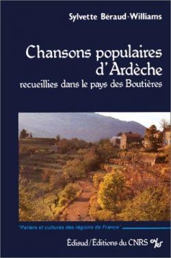 Chansons populaires d'Ardèche par Sylvette Béraud-Williams