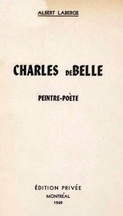 Charles DeBelle, peintre-pote par Albert Laberge