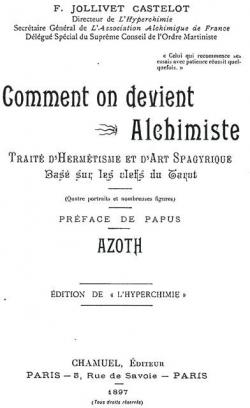 Comment on devient alchimiste par Franois Jollivet-Castelot