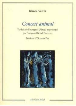 Concert animal par Blanca Varela