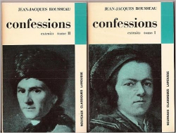 Confessions extraits par Jean-Jacques Rousseau