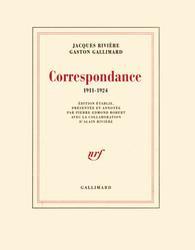 Correspondance par Gaston Gallimard