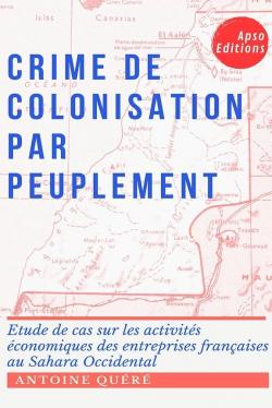 Crime de colonisation par peuplement par Antoine Qur
