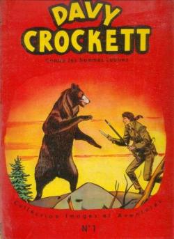 Davy Crockett et le loup rouge par Tom Hill