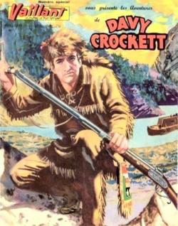 Davy crockett dans la fort sauvage par Tom Hill