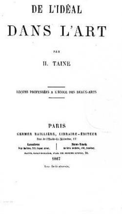 De L'idal dans L'Art par Hippolyte Adolphe Taine