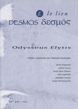 Desmos, n37 : Odysseus Elytis par Revue Desmos