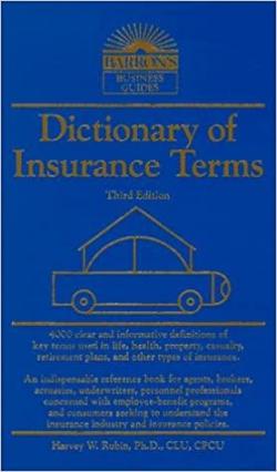Dictionary of Insurance Terms par Harvey W. Rubin