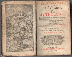 Dictionnaire Abrege De La Fable: Ou De La Mythologie par David Etienne CHOFFIN