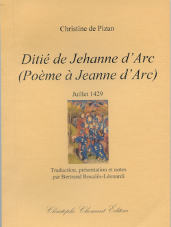 Diti de Jehanne d'Arc par Christine de Pisan