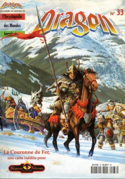 Dragon Magazine n33 : La Couronne de Fer, une carte indite pour le Seigneur des Anneaux Les Sorciers par  Revue Dragon Magazine