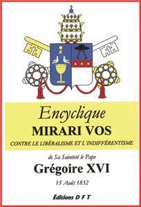 Encyclique : Miari vos par Grgoire XVI
