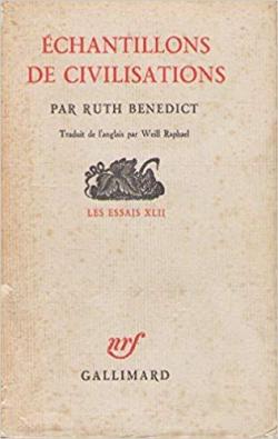 chantillons de Civilisations par Ruth Benedict