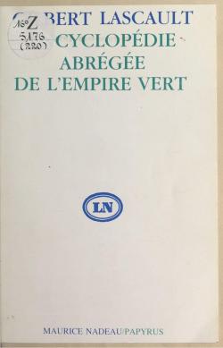 Encyclopedie abregee de l'empire vert par Gilbert Lascault