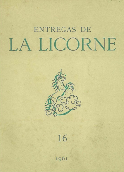 Entregas de La Licorne N 16 par Susana Soca