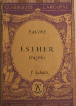 Esther par Jean Racine