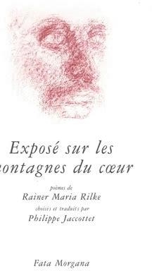 Expos sur les montagnes du cur par Rainer Maria Rilke